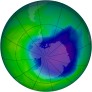 Antarctic Ozone 2001-10-30